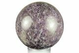 Sparkling Purple Lepidolite Sphere - Madagascar #258141-1